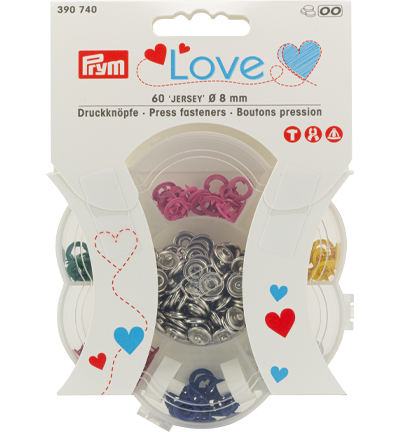 390740 - Prym - PL Boite boutons pression, Jersey - 