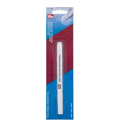 611824 - Prym - Aqua trick marker, soluble dans l’eau, blanc - 