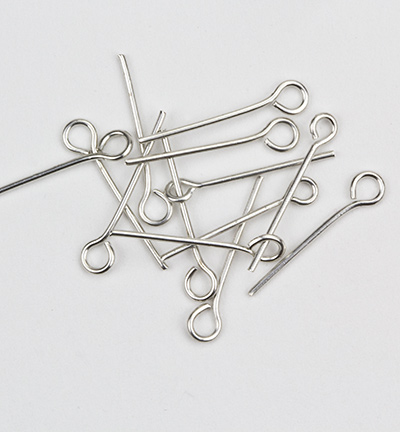 310E-004 - Kippers - (100) argent clair - à oeil