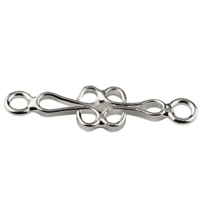 326B-321 - Kippers - (9) Volute, argent - Entretoise
