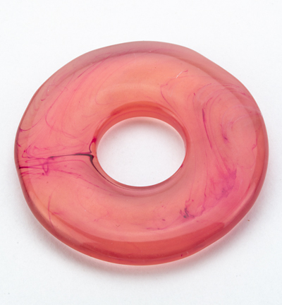 X1106 G 574 - Kippers - (2) Donut Cherry Quartz - Donut