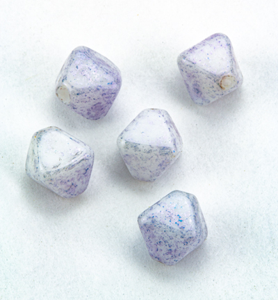 03000/15464 - Kippers - (75) Perle pyramide, gris-bleu - Perle pyramide