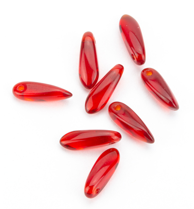 690014 / 90090 - Kippers - (100) Perle goutte, Siam - Perle goutte