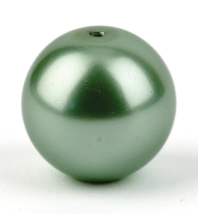 G 1517 - Kippers - (30) Perles Fines Rondes, 10m, Vert - 