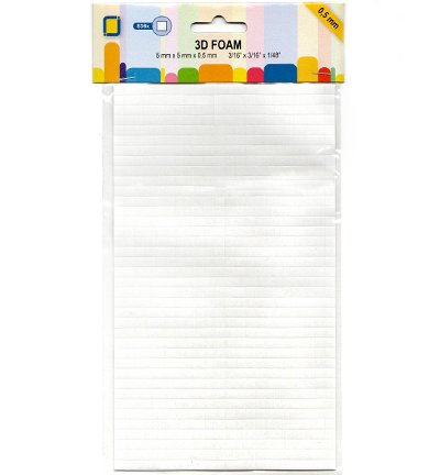 3.3093 - JeJe - 3D Foampads Squares XL - Carrés de mousse