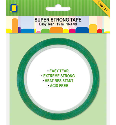 3.3286 - JeJe - Super Strong Tape Easy Tear, 15mtr x 6mm - 