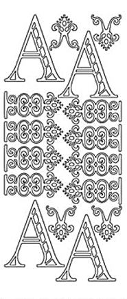 223701 S/S - JeJe - Argent - Planches stickers 223701 S/S - JeJe - Argent - Planches stickers
