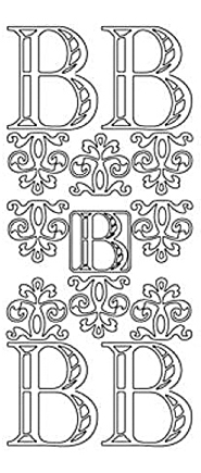 223801 S/S - JeJe - Argent - Planches stickers 223801 S/S - JeJe - Argent - Planches stickers