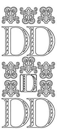 224000 G/G - JeJe - Or - Planches stickers 224000 G/G - JeJe - Or - Planches stickers