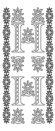 224500 G/G - JeJe - Or - Planches stickers 224500 G/G - JeJe - Or - Planches stickers