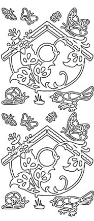 217501 S/S - JeJe - ,Argent - Planches stickers 217501 S/S - JeJe - ,Argent - Planches stickers