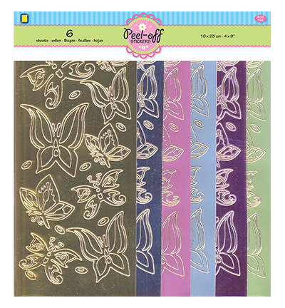 3.9860 - JeJe - Butterflies - Sets peel-off & multipacks