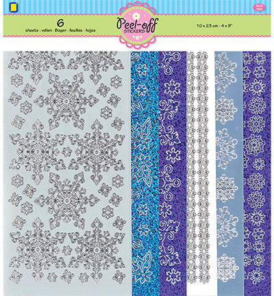 3.9902 - JeJe - Snowflakes - Sets peel-off & multipacks