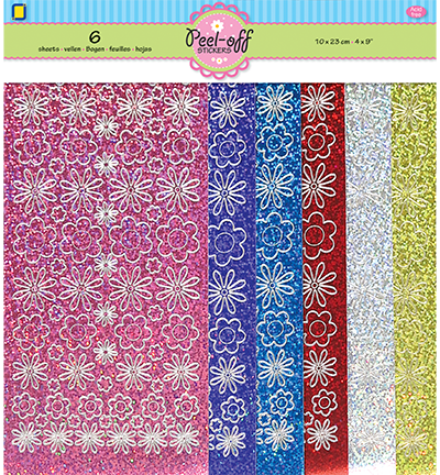 3.9934 - JeJe - Diamond Flowers - Sets peel-off & multipacks
