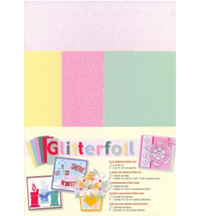 3.0340 - JeJe - Glitterfoil, Algemeen - Glitter