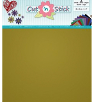 3.0501 - JeJe - Cut 'n Stick, Gold - Vinyle, folie & laminats 3.0501 - JeJe - Cut 'n Stick, Gold - Vinyle, folie & laminats