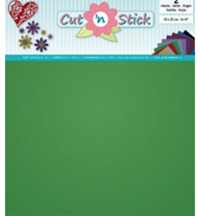 3.0504 - JeJe - Cut 'n Stick, Green - Vinyle, folie & laminats 3.0504 - JeJe - Cut 'n Stick, Green - Vinyle, folie & laminats