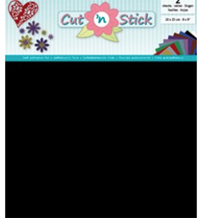 3.0511 - JeJe - Cut 'n Stick, Black - Vinyle, folie & laminats 3.0511 - JeJe - Cut 'n Stick, Black - Vinyle, folie & laminats