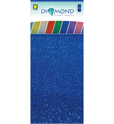 3.0524 - JeJe - Diamond Sticky Sheets, Blue - Autres Marij Rahder