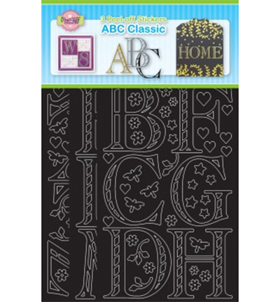 3.9503 - JeJe - ABC Classic Black - Sets peel-off & multipacks