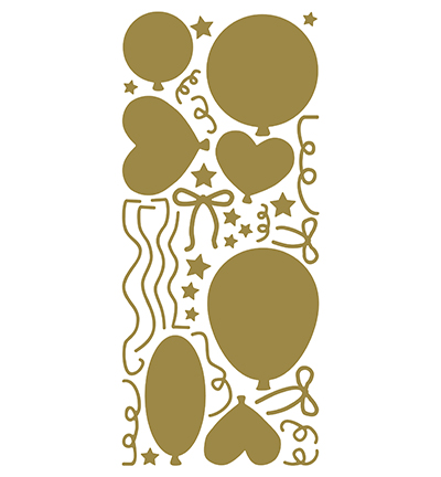 469200 G/G - JeJe - Balloons Gold/Gold - Fetes, Noel & saisons 469200 G/G - JeJe - Balloons Gold/Gold - Fetes, Noel & saisons