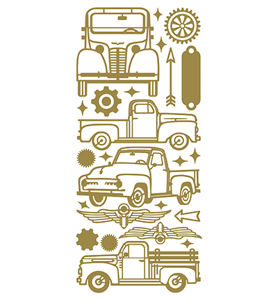 469400 G/G - JeJe - Trucks Gold/Gold - Autres contours