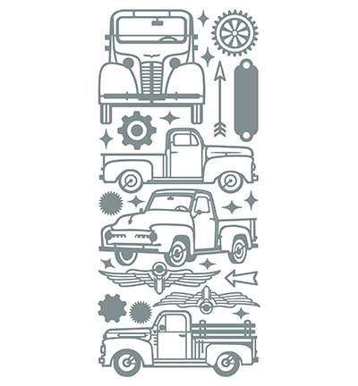 469401 S/S - JeJe - Trucks Silver/Silver - Autres contours