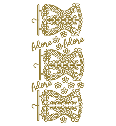 556800 G/G - JeJe - Corset Gold/Gold - Autres contours