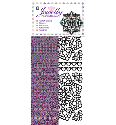 3.8030 - JeJe - Black Flowers - Jewelly