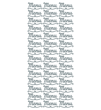 1.0831 S/S - JeJe - Menu Silver/Silver - Texte France
