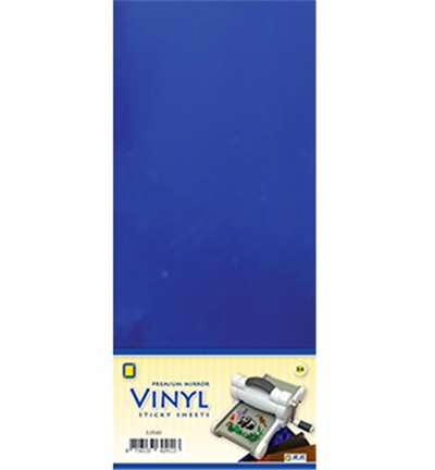 3.0548 - JeJe - Mirror Vinyl, Blue - Vinyle, folie & laminats 3.0548 - JeJe - Mirror Vinyl, Blue - Vinyle, folie & laminats