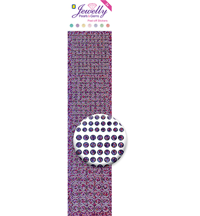 3.8050 - JeJe - Dots, Diamond Purple - Jewelly 3.8050 - JeJe - Dots, Diamond Purple - Jewelly