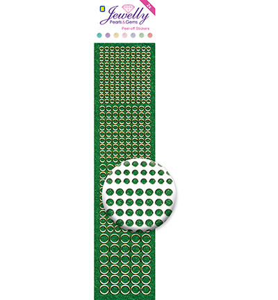 3.8059 - JeJe - Dots, Ultra Fine Glitter Green - Jewelly 3.8059 - JeJe - Dots, Ultra Fine Glitter Green - Jewelly