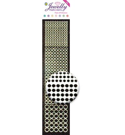 3.8060 - JeJe - Dots, Ultra Fine Glitter Black - Jewelly 3.8060 - JeJe - Dots, Ultra Fine Glitter Black - Jewelly