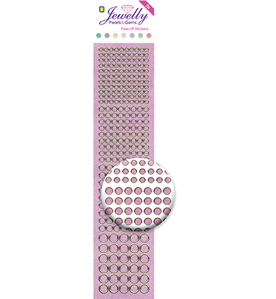 3.8062 - JeJe - Dots, Pearl Pink - Jewelly 3.8062 - JeJe - Dots, Pearl Pink - Jewelly