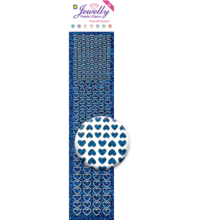 3.8073 - JeJe - Hearts, Diamond Blue - Jewelly 3.8073 - JeJe - Hearts, Diamond Blue - Jewelly