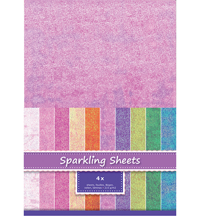 8.6975 - JeJe - Sparkling Sheets Plum - 
