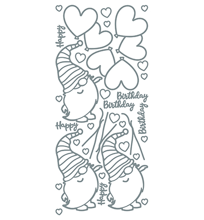 559301 S/S - JeJe - Gnome with Balloons - Gnomes