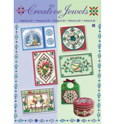 6.2033 - JeJe - Livres modèles Noël - Krazy Kreations & Creative Jewels