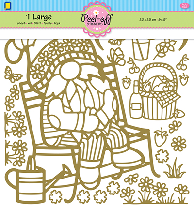 816300 - JeJe - Large Gnome Summer Gold/Gold - Gnomes