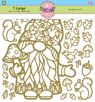 816400 - JeJe - Large Gnome Autumn Gold/Gold - Gnomes