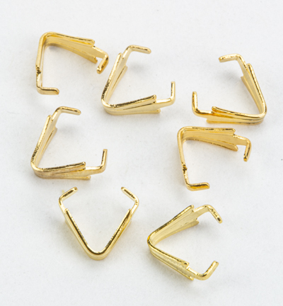 BE0203 - WHT - Kippers - Solde: (16) Pic, 5mm, doré - Accroches