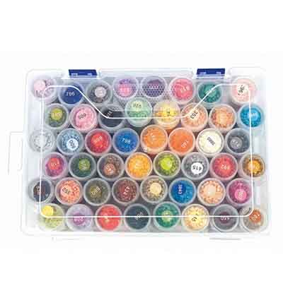 DDDB001 - Dotty Designs - Diamondsbox with 48 Colors Diamonds - 