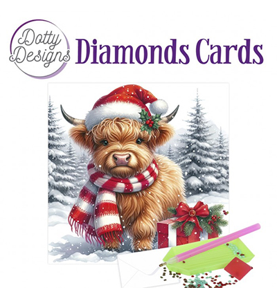 DDDC1200 - Dotty Designs - Christmas Cow 2 - 