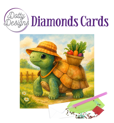 DDDC1228 - Dotty Designs - Diamond Cards - Tortue - 