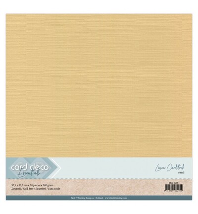 LKK-SC08 - Card Deco - Scrap, Sable - 