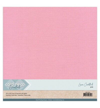 LKK-SC16 - Card Deco - Scrap, Rose - 
