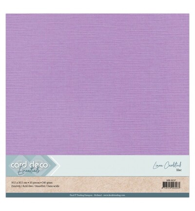 LKK-SC17 - Card Deco - Scrap, Lilas - 