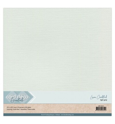 LKK-SC24 - Card Deco - Scrap, Gris clair - 