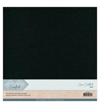 LKK-SC31 - Card Deco - Scrap, Noir - 